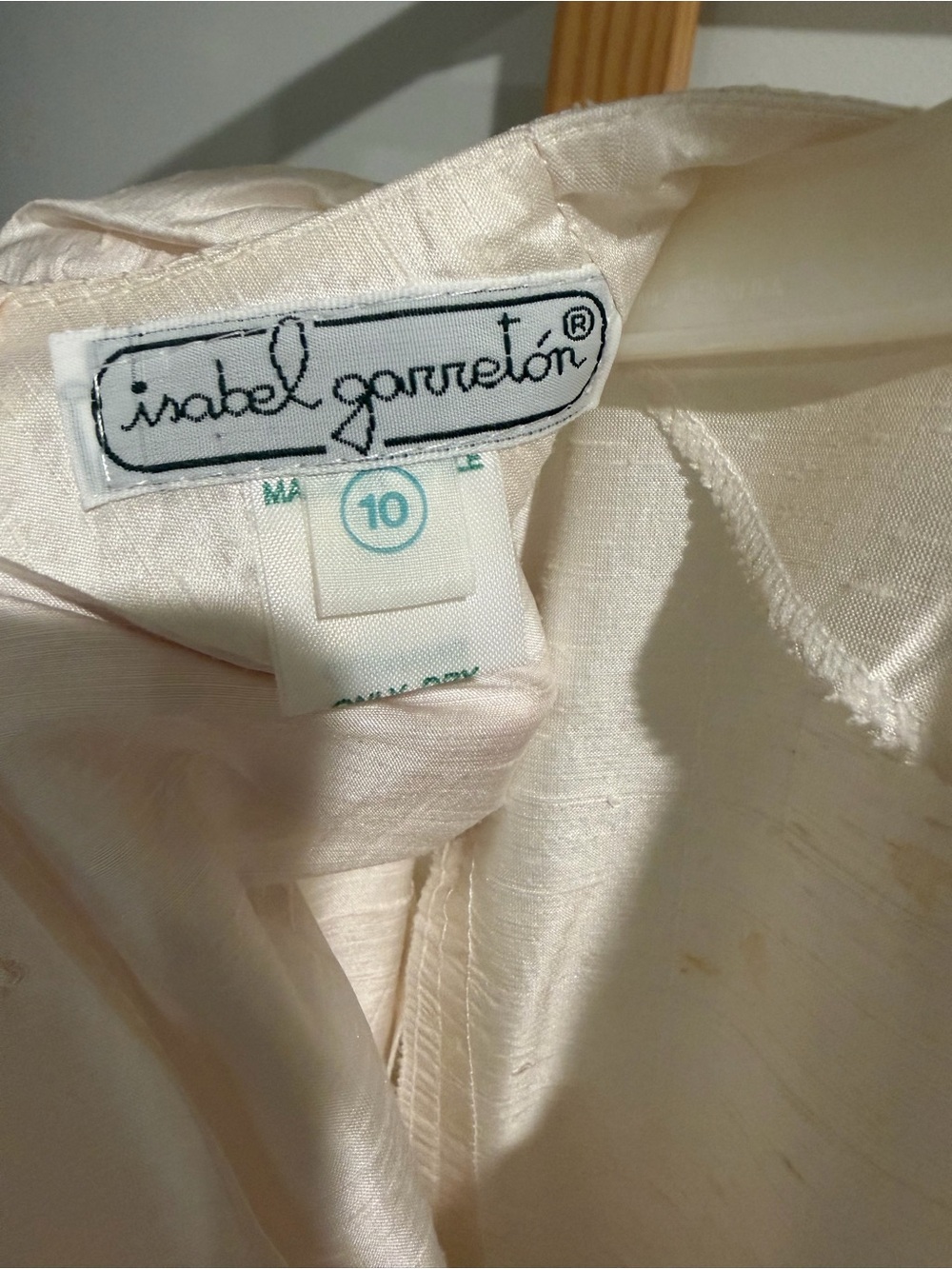 Isabel Garreton Ivory Puff-Sleeve Formal Girls Dress - Picture 11 of 12